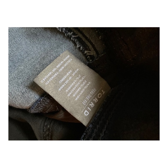 Torrid Jeans 5R Blue Plus Lean Jean Pull On Stretch High Rise Med Wash - Picture 7 of 8